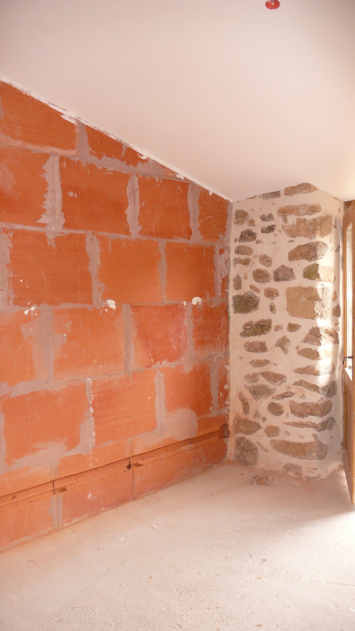 Restauration gîte_avant